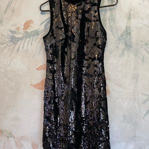 Black forever 21 sequins dress